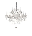 Ideal Lux Lampa Wisząca NAPOLEON SP12 CROMO Chrom 167251