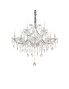 View Ideal Lux Lampa Wisząca NAPOLEON SP12 CROMO Chrom 167251