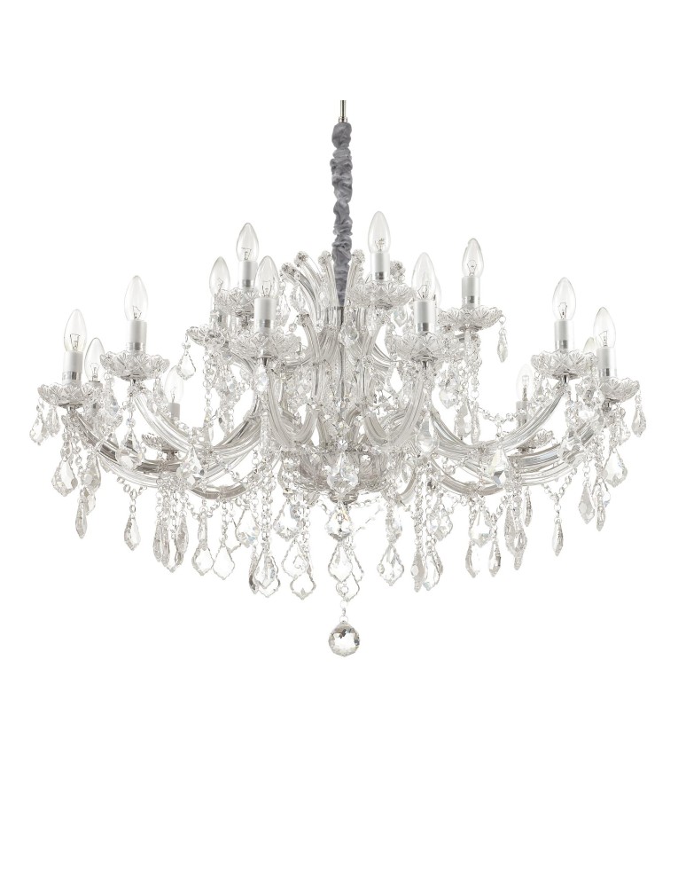 Ideal Lux Lampa Wisząca NAPOLEON SP18 CROMO Chrom 167268