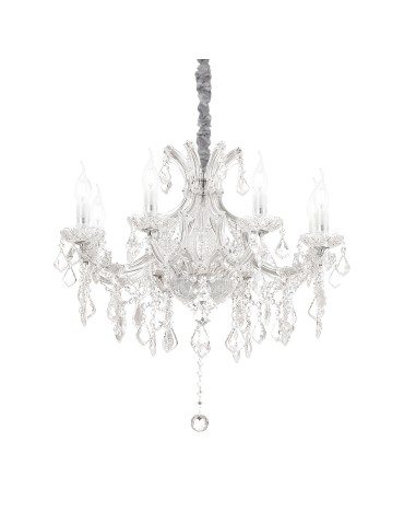 Ideal Lux Lampa Wisząca NAPOLEON SP8 CROMO Chrom 167244
