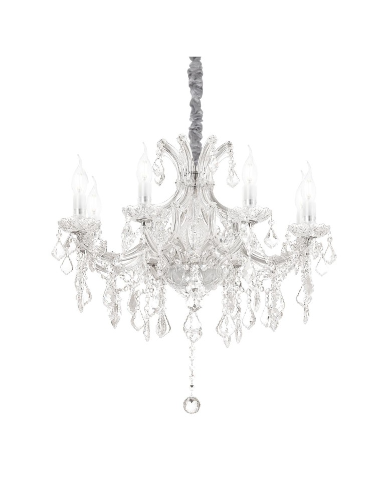 Ideal Lux Lampa Wisząca NAPOLEON SP8 CROMO Chrom 167244