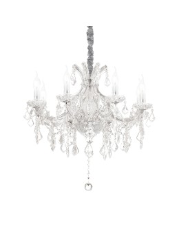 Ideal Lux Lampa Wisząca NAPOLEON SP8 CROMO Chrom 167244