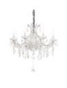 View Ideal Lux Lampa Wisząca NAPOLEON SP8 CROMO Chrom 167244