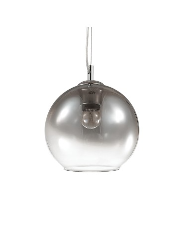 Ideal Lux Lampa Wisząca NEMO SP1 D20 CROMO SFUMATO Chrom 149585