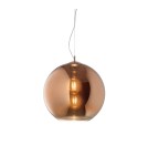 Ideal Lux Lampa Wisząca NEMO SP1 D20 RAME Miedziany 250328