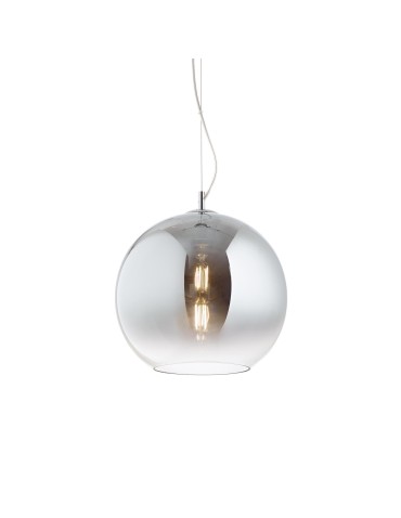 Ideal Lux Lampa Wisząca NEMO SP1 D30 CROMO SFUMATO Chrom 149592