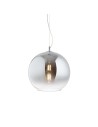 Zobacz Ideal Lux Lampa Wisząca NEMO SP1 D30 CROMO SFUMATO Chrom 149592
