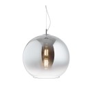 Ideal Lux Lampa Wisząca NEMO SP1 D40 CROMO SFUMATO Chrom 250359 Ideal Lux Lampa Wisząca NEMO SP1 D40 CROMO SFUMATO Chrom 250359