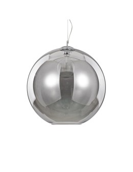Ideal Lux Lampa Wisząca NEMO SP1 D50 FUME' Dymiony/Chrom 094137
