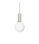 Ideal Lux Lampa Wisząca ODEON SP1 D15 Biały/Szary 349190 Ideal Lux Lampa Wisząca ODEON SP1 D15 Biały/Szary 349190