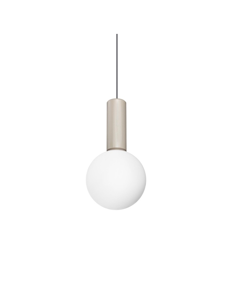 Ideal Lux Lampa Wisząca ODEON SP1 D15 Biały/Szary 349190 Ideal Lux Lampa Wisząca ODEON SP1 D15 Biały/Szary 349190