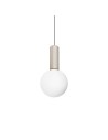 Ideal Lux Lampa Wisząca ODEON SP1 D15 Biały/Szary 349190 Ideal Lux Lampa Wisząca ODEON SP1 D15 Biały/Szary 349190