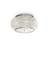 View Ideal Lux Lampa Sufitowa PASHA' PL6 CROMO Chrom 100784