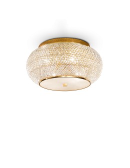 Ideal Lux Lampa Sufitowa PASHA' PL6 ORO Złoty 100807