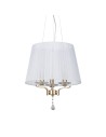 View Ideal Lux Lampa Wisząca PEGASO SP3 OTTONE Mosiądz 197715