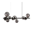 Ideal Lux Lampa Wisząca PERLAGE SP10 FUME' Dymiony/Czarny 271408 Ideal Lux Lampa Wisząca PERLAGE SP10 FUME' Dymiony/Czarny 271408