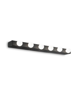 Ideal Lux Lampa Ścienna PRIVE' AP6 NERO Czarny 159508