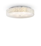 Ideal Lux Lampa Sufitowa ROMA PL12 Chrom 087870