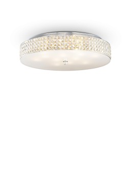 Ideal Lux Lampa Sufitowa ROMA PL12 Chrom 087870