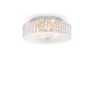 Ideal Lux Lampa Sufitowa ROMA PL6 Chrom 000657