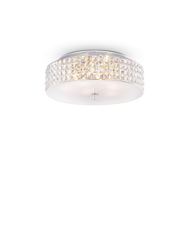 Ideal Lux Lampa Sufitowa ROMA PL6 Chrom 000657