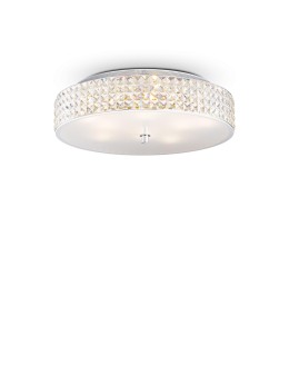 Ideal Lux Lampa Sufitowa ROMA PL9 Chrom 087863