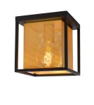 Loft ceiling lamps - industrial - Lucide SANSA Ceiling 1xE27 black 21122/01/30 - product 1