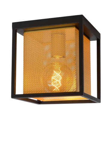 Lucide SANSA Ceiling 1xE27 black 21122/01/30