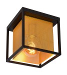 Loft ceiling lamps - industrial - Lucide SANSA Ceiling 1xE27 black 21122/01/30 - product 10