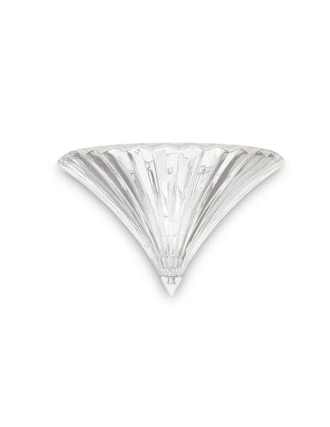 Ideal Lux Lampa Ścienna SANTA AP1 BIG TRASPARENTE Transparentny/Chrom 087368
