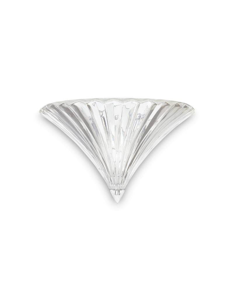 Ideal Lux Lampa Ścienna SANTA AP1 BIG TRASPARENTE Transparentny/Chrom 087368