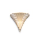 Ideal Lux Lampa Ścienna SANTA AP1 SMALL ORO Złoty/Chrom 013046 Ideal Lux Lampa Ścienna SANTA AP1 SMALL ORO Złoty/Chrom 013046
