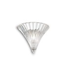 Ideal Lux Lampa Ścienna SANTA AP1 SMALL TRASPARENTE Transparentny/Chrom 013060
