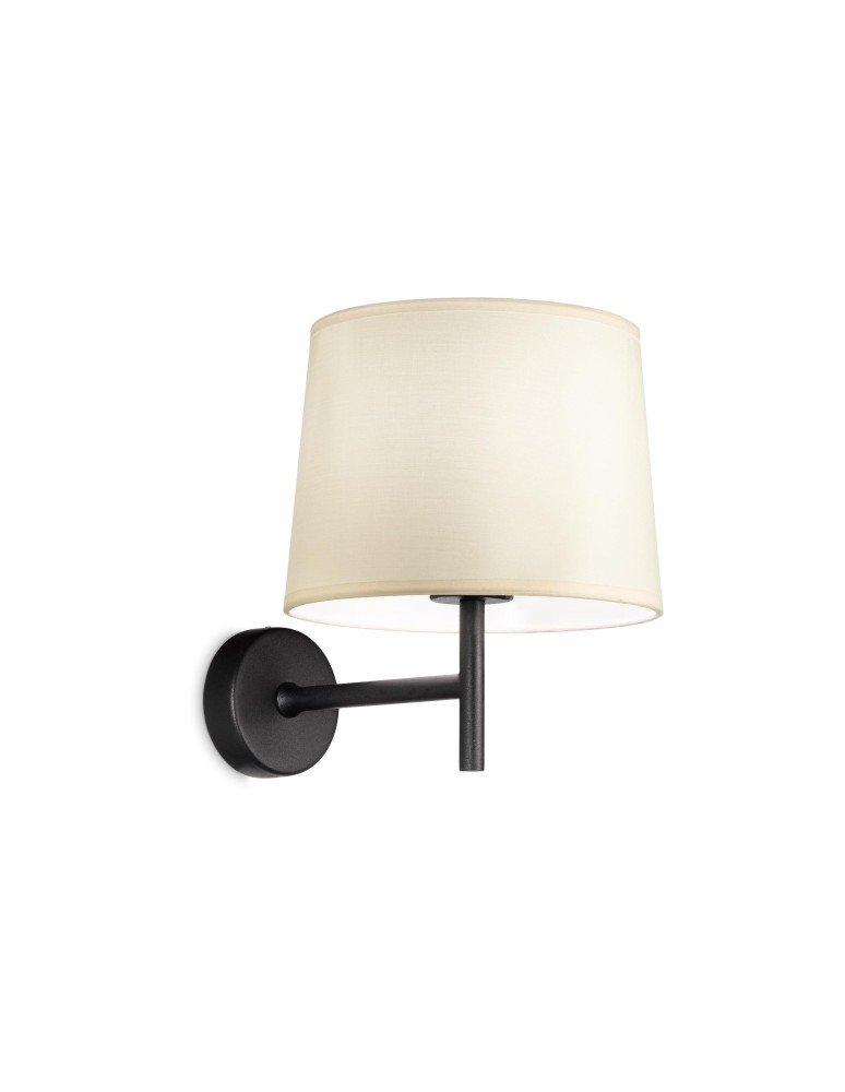 Ideal Lux Lampa Ścienna SET UP MAP1 NERO Czarny 259772