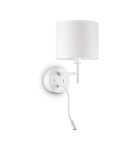 Ideal Lux Lampa Ścienna SET UP MAP2 BIANCO Biały 259819