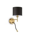 Zobacz Ideal Lux Lampa Ścienna SET UP MAP2 OTTONE Mosiądz 259857