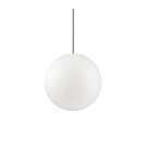 Ideal Lux Lampa Wisząca SOLE SP1 D30 Biały 135991