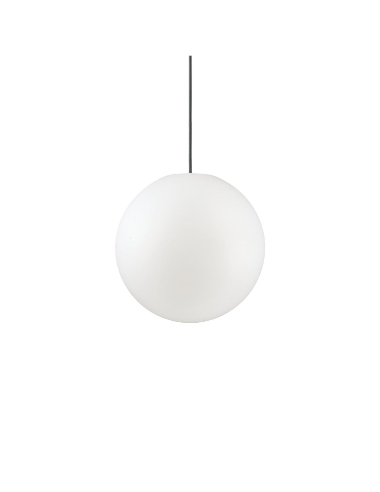Ideal Lux Lampa Wisząca SOLE SP1 D30 Biały 135991