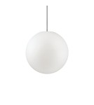 Ideal Lux Lampa Wisząca SOLE SP1 D40 Biały 136004 Ideal Lux Lampa Wisząca SOLE SP1 D40 Biały 136004