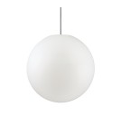 Ideal Lux Lampa Wisząca SOLE SP1 D50 Biały 136011 Ideal Lux Lampa Wisząca SOLE SP1 D50 Biały 136011