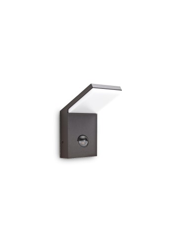 Ideal Lux Lampa Ścienna STYLE AP SENSOR ANTRACITE 4000K Antracyt 221519