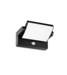 Ideal Lux Lampa Ścienna SWIPE AP SENSOR NERO Czarny 287737 Ideal Lux Lampa Ścienna SWIPE AP SENSOR NERO Czarny 287737