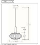 Green pendant lamps - Lucide MALOTO Pendant 1xE27 green 45386/30/33 - product 19