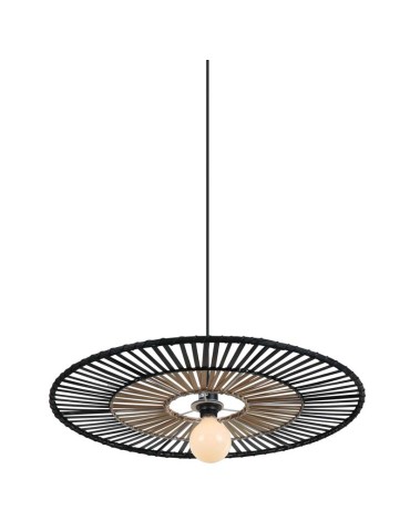 Zambelis Wisząca E27 Max 40W Czarny Bambus 19104 - product 2