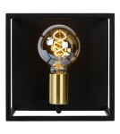 Wall lamps - Lucide RUBEN Wall mounted 1xE27 satin black brass 00224/01/30 - product 11