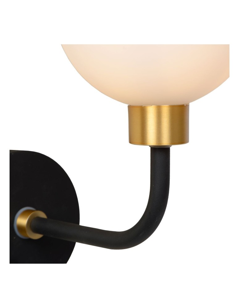 Bathroom wall lamps - Lucide BEREND Wall lamp 1xG9 black 30265/01/30 - product kolory-swiatla.pl 11