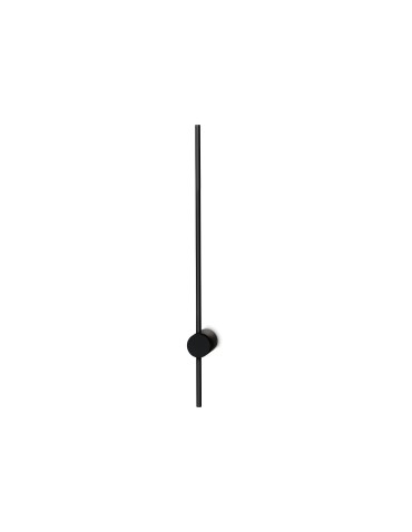 Ideal Lux Lampa Ścienna ESSENCE AP ROUND D075 LUCE IND. NERO 4000K Czarny 341002