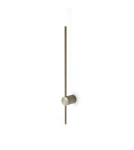 Ideal Lux Lampa Ścienna ESSENCE AP ROUND D075 LUCE IND. OTTONE 3000K Mosiądz 371665
