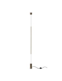 Ideal Lux Lampa Podłogowa ESSENCE PT A SOSPENSIONE ROUND OTTONE 2700K Mosiądz 341132