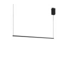 Ideal Lux Lampa Wisząca ESSENCE SP SQUARE NERO 3000K Czarny 371825